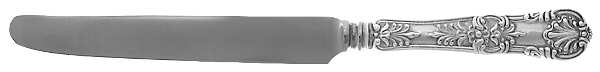 English King (Sterling, 1885, No Monograms) New French Hollow Knife with Bolster