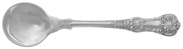 English King (Sterling, 1885, No Monograms) Old Style Ice Cream Spoon