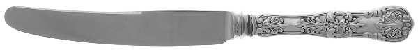 English King (Sterling, 1885, No Monograms) Breakfast Knife with Stainless Blade