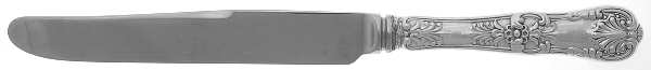 English King (Sterling, 1885, No Monograms) Old French Hollow Knife with Bolster