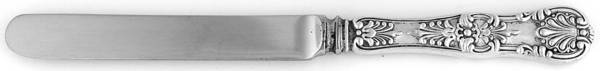 English King (Sterling, 1885, No Monograms) Youth/Tea Knife with Stainless Blade