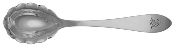 Faneuil (Sterling, 1910, M-C-T Stamps) Sugar Shell Spoon
