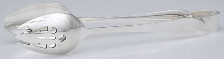 Faneuil (Sterling, 1910, M-C-T Stamps) Salad Tongs Solid HC