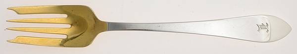 Faneuil (Sterling, 1910, M-C-T Stamps) Individual Salad Fork