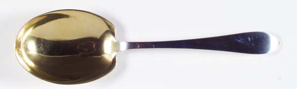 Faneuil (Sterling, 1910, M-C-T Stamps) Large Solid Berry/Casserole Spoon