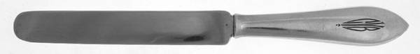 Faneuil (Sterling, 1910, M-C-T Stamps) Solid Dessert/Tea Knife