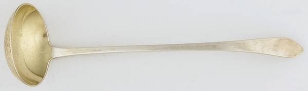 Faneuil (Sterling, 1910, M-C-T Stamps) Solid Piece Cream Ladle