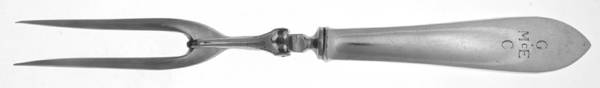 Faneuil (Sterling, 1910, M-C-T Stamps) Large Stainless-Prong Roast Carving Fork