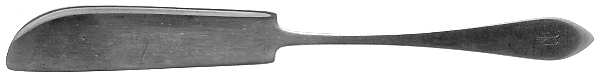 Faneuil (Sterling, 1910, M-C-T Stamps) Individual Caviar Knife
