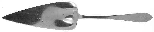 Faneuil (Sterling, 1910, M-C-T Stamps) Solid Pastry Server