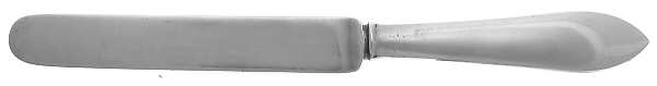 Faneuil (Sterling, 1910, M-C-T Stamps) Dessert/Tea Knife Hollow Handle Sterling Blade