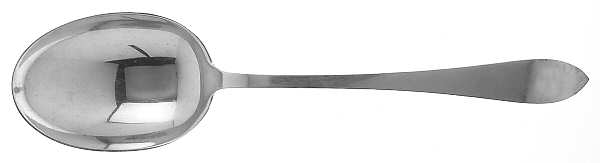Faneuil (Sterling, 1910, M-C-T Stamps) Vegetable Serving Spoon (Solid)