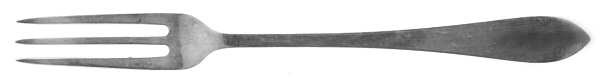 Faneuil (Sterling, 1910, M-C-T Stamps) Strawberry Fork by Tiffany & CO SILVER