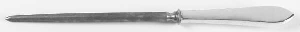 Faneuil (Sterling, 1910, M-C-T Stamps) Large Roast Steel Rod Knife Sharpener