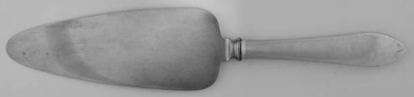 Faneuil (Sterling, 1910, M-C-T Stamps) Pie Server with Silverplate Blade