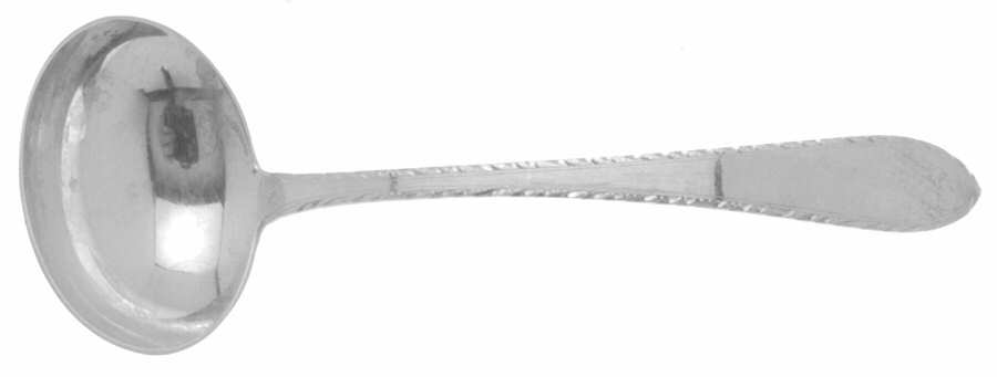 Feather Edge (Sterling, 1901) Solid Gravy Ladle