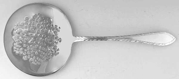 Feather Edge (Sterling, 1901) Tomato Server, Solid Piece