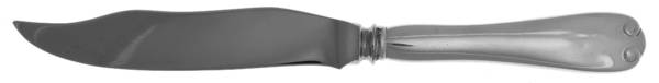 Flemish (Sterling, 1911, No Monograms) Individual Fish Knife with Stainless Blade