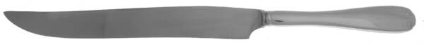 Flemish (Sterling, 1911, No Monograms) Large Stainless Blade Roast Carving Knife