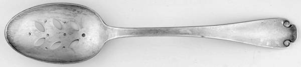 Flemish (Sterling, 1911, No Monograms) Pierced Tablespoon (Serving Spoon)