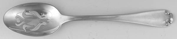 Flemish (Sterling, 1911, No Monograms) Pierced Tablespoon (Serving Spoon) CM