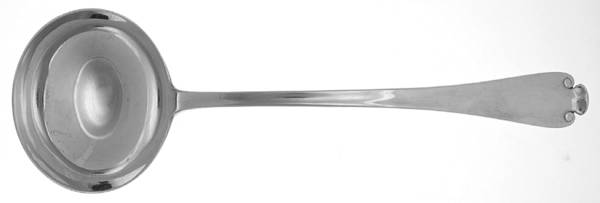 Flemish (Sterling, 1911, No Monograms) Solid Soup Ladle