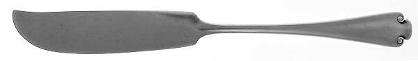 Flemish (Sterling, 1911, No Monograms) Flat Handle Master Butter Knife