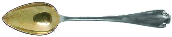 Flemish (Sterling, 1911, No Monograms) Fruit/Orange Spoon