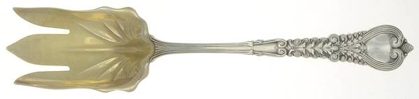 Florentine (Sterling, 1900) Solid Salad Serving Fork