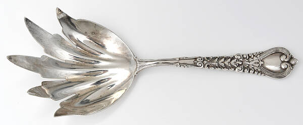 Florentine (Sterling, 1900) Macaroni Serving Fork