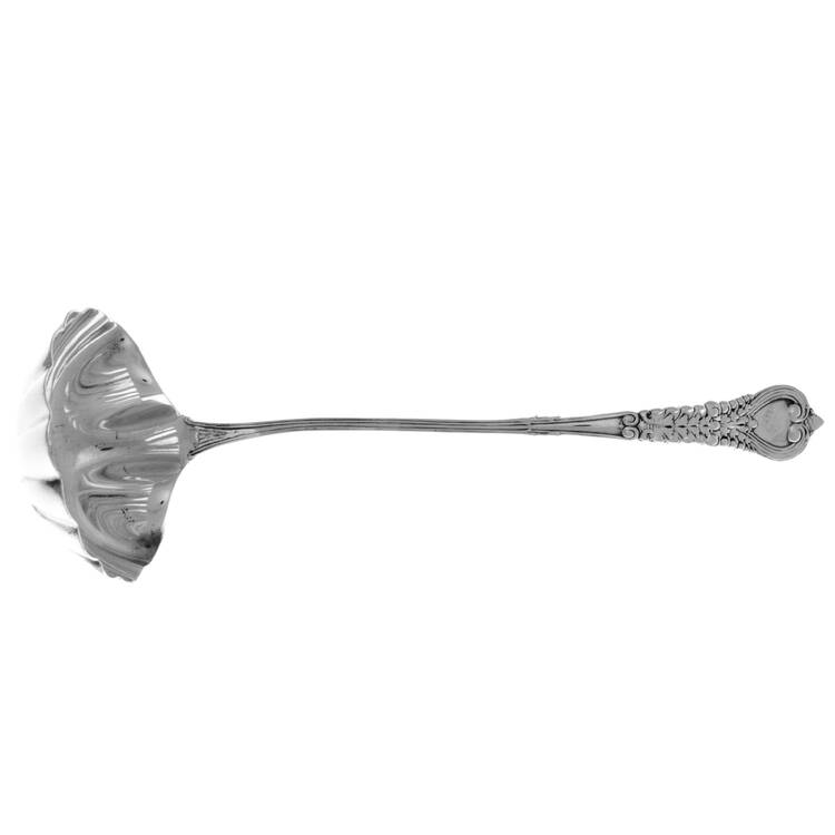 Florentine (Sterling, 1900) Short Hemispherical Cream Ladle