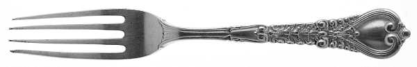 Florentine (Sterling, 1900) Solid Youth Tea Fork