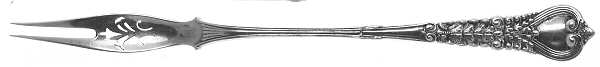 Florentine (Sterling, 1900) Olive Fork