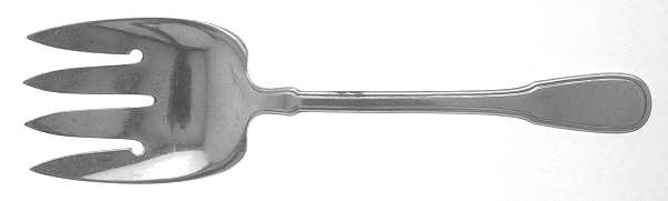 Gramercy (Sterling, 1921) Large Solid Fish Serving Fork