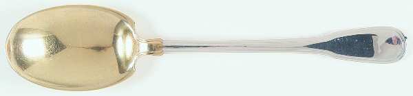Gramercy (Sterling, 1921) Oversize Solid Salad Serving Spoon