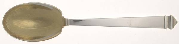Hampton (Sterling, 1934, No Monograms) Large Jelly Spoon