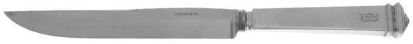 Hampton (Sterling, 1934, No Monograms) Small Steak Carving Knife with Stainless Blade