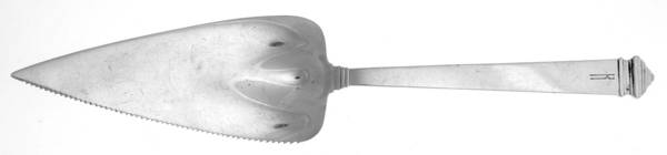 Hampton (Sterling, 1934, No Monograms) Solid Pastry Server