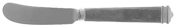 Hampton (Sterling, 1934, No Monograms) Butter Spreader Hollow Hdl-Paddle/Stainless Blade