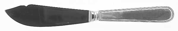 Hamilton (Sterling, 1938, No Monos) Hollow Handle Master Butter Knife