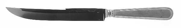 Hamilton (Sterling, 1938, No Monos) Small Steak Carving Knife with Stainless Blade