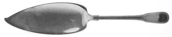 Hamilton (Sterling, 1938, No Monos) Large Solid Fish Serving Knife