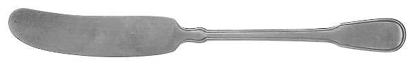 Hamilton (Sterling, 1938, No Monos) Flat Handle Butter Spreader