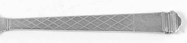 Harlequin (Sterling, 1956) Flat Handle Butter Spreader