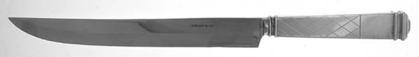 Harlequin (Sterling, 1956) Large Stainless Blade Roast Carving Knife
