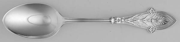 Italian (Sterling, 1870) Spoon-Dessert/Oval Soup
