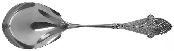 Italian (Sterling, 1870) Ice Cream Serving Spoon (Solid)
