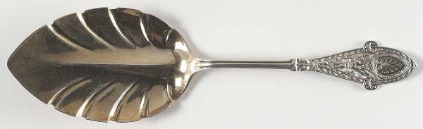 Italian (Sterling, 1870) Large Solid Pie Knife