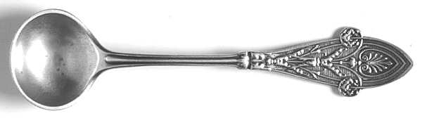 Italian (Sterling, 1870) Master Salt Spoon