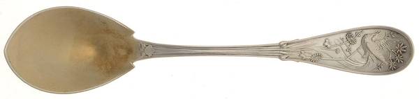 Japanese (Sterling, 1871, No Monograms) Ice Cream Spoon Individual
